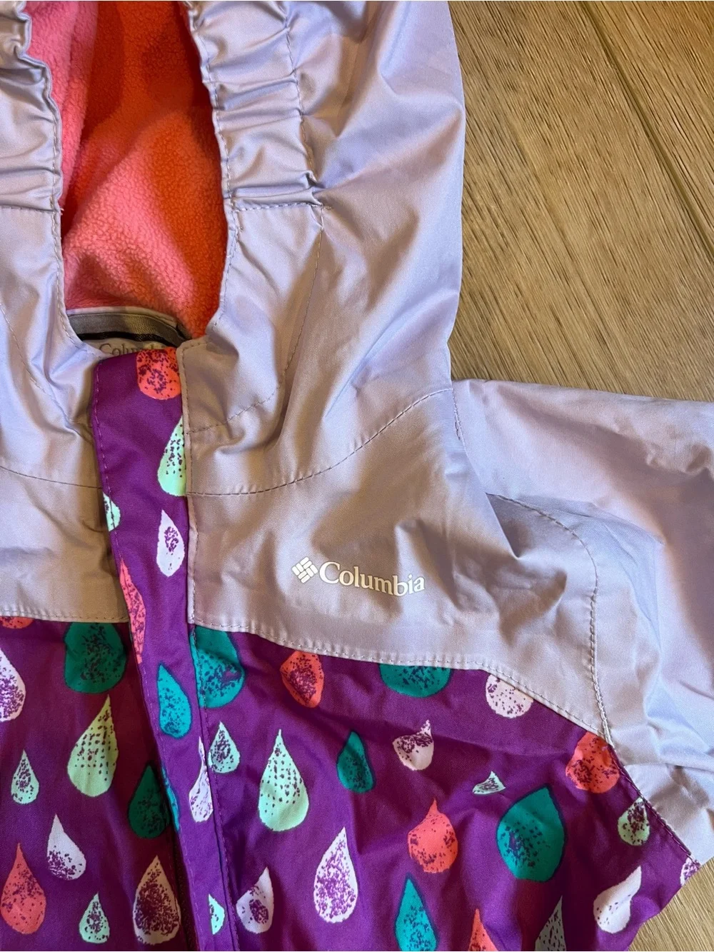 Columbia 12-18 month girls rain suit